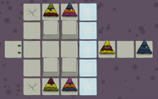 Triangles are monster too !