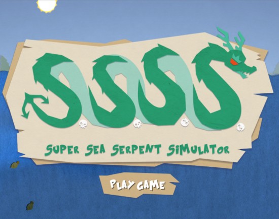 Super Sea Serpent Simulator Title