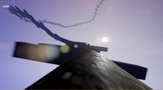 7 PM - Player movement down the track