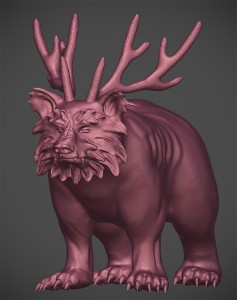 The Dark Bear, your powerful, cursed form