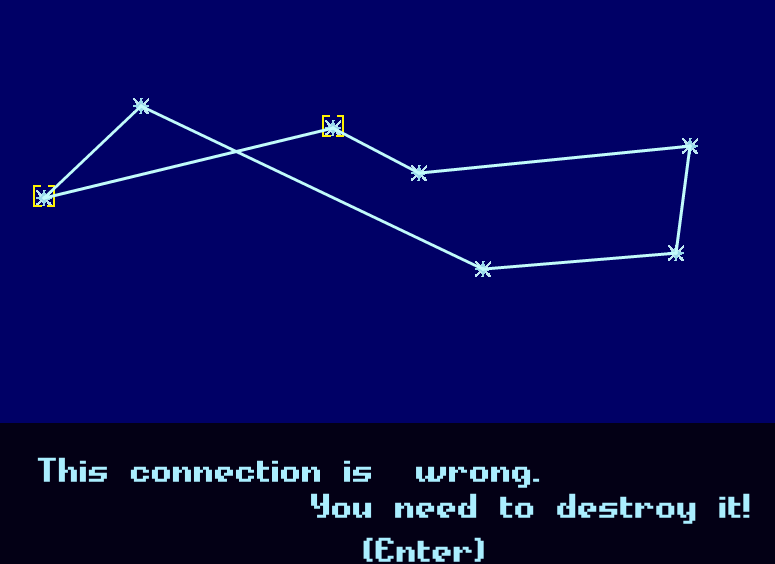 Destroyed constellation (level selection)