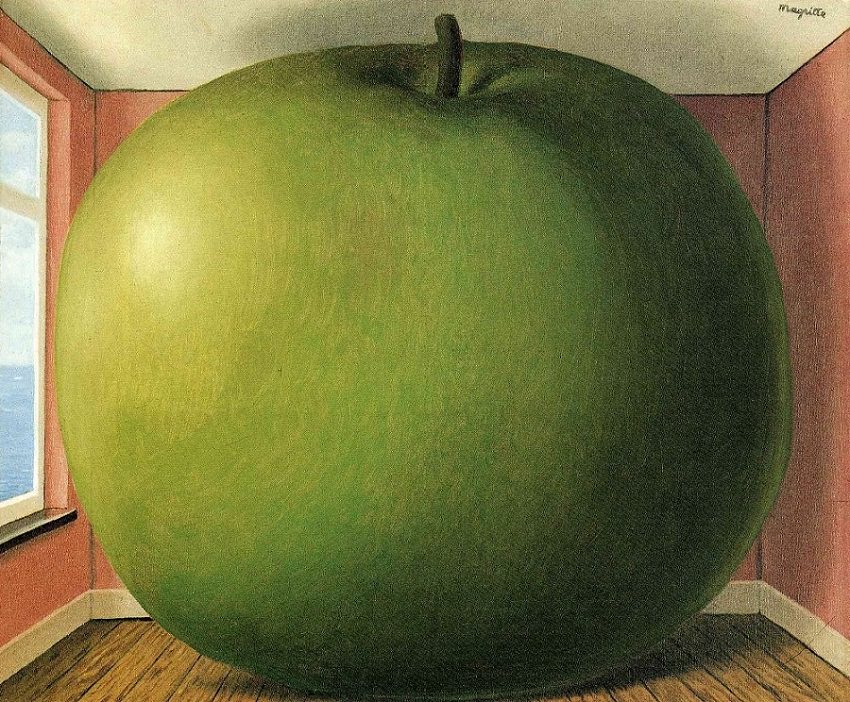 The Listening Room, by Rene Magritte