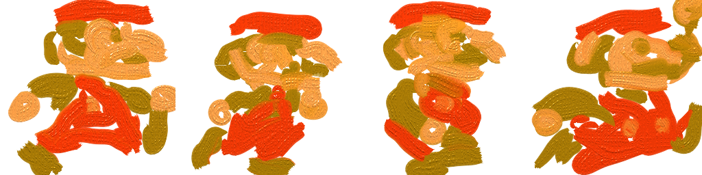 Painted Spritesheet for the