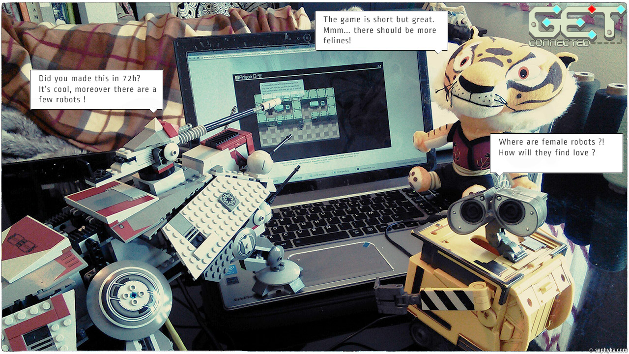 GET Connected - Tigress, AT-TE and Wall-E