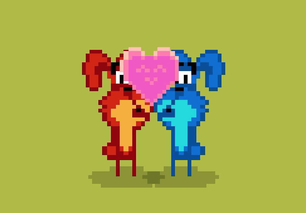 OCAB Kissing bunnies